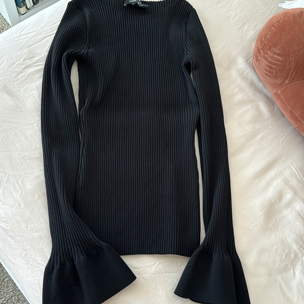 Theory black sweater